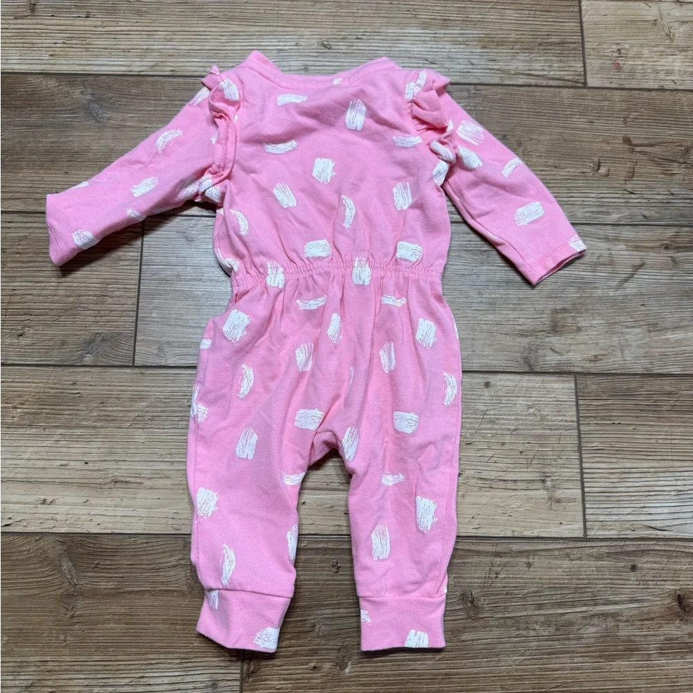 Cat & Jack | Baby Girl Pink Romper | 0-3M